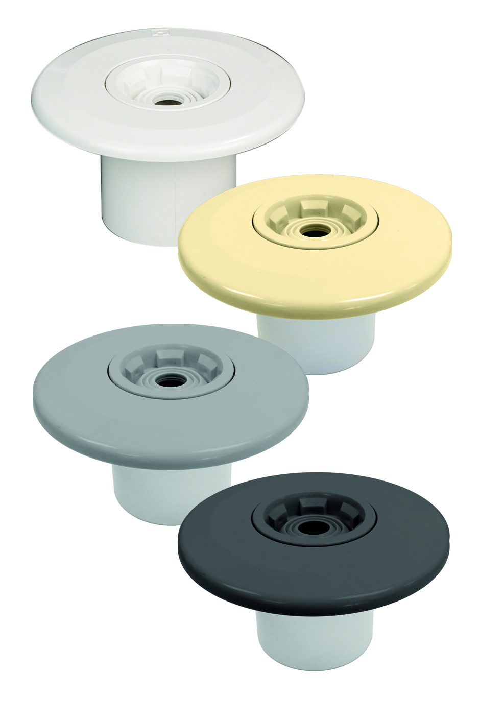 Multiflow threaded return inlet nozzle